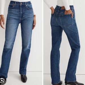 Madewell 90s straight Jean